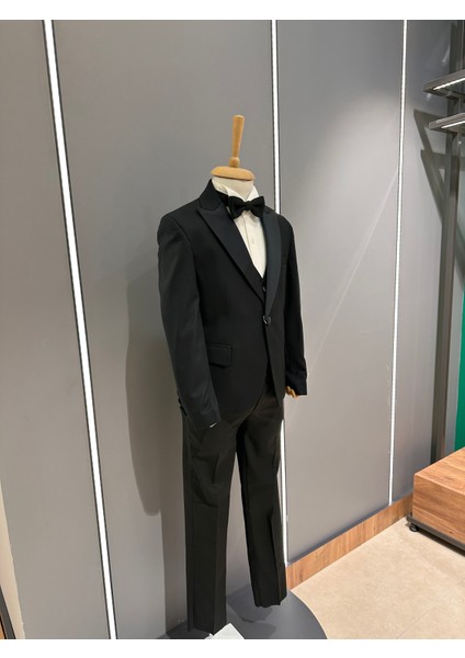 Erkek Çocuk Siyah Damatlık 5029-01C