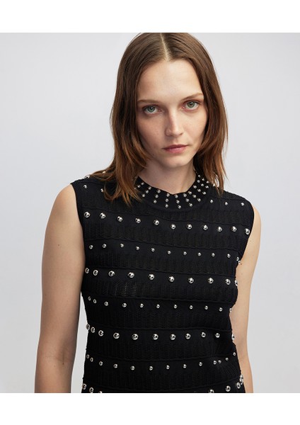 Karma Metal Aksesuarlı Triko IW6250050023001 fiyatları