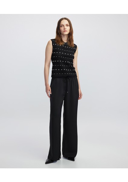 Karma Metal Aksesuarlı Triko IW6250050023001 fırsatları