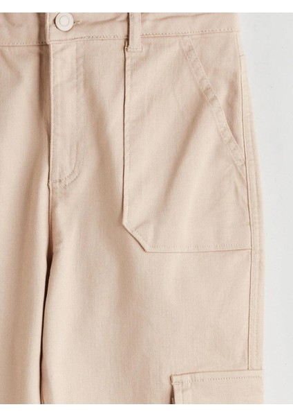 Lcw Kids Wideleg Kız Çocuk Kargo Pantolon (W5) modelleri