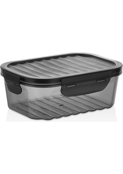 3'lü Vakumlu Sızdırmaz Saklama Kabı Seti, 500ML-1700ML, Gri Renk indirimleri