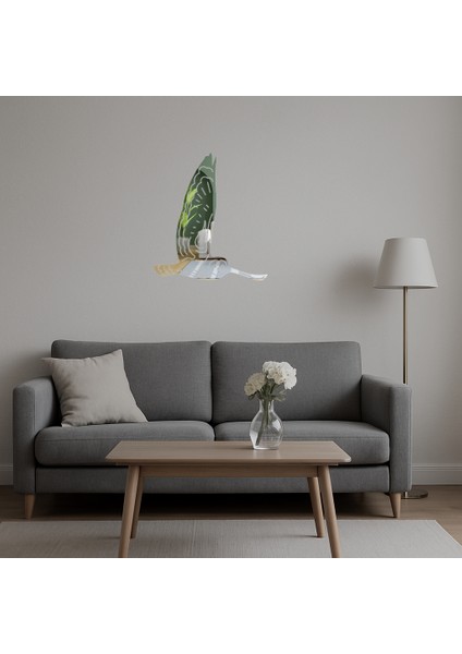 Uçan Baykuş Temalı Sanat Aynalı Tablosu - LORCE9040-6383 indirimleri