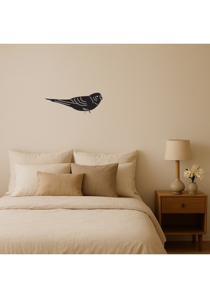 Kuş Temalı Dekoratif Tablo - Baharın Gelişi - LORCE6933-2622