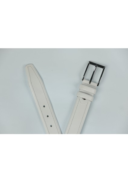 %100 Deri 3.5 cm Tbk 032 Beyaz Dikiş Detaylı fiyatları