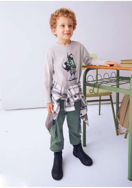 Erkek Çocuk Baskılı Sweatshirt indirimleri