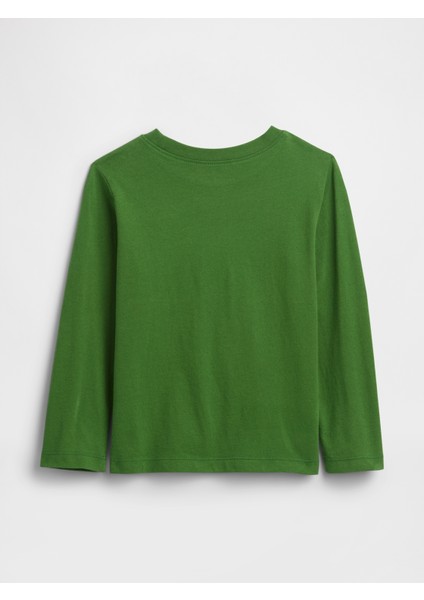 Erkek Bebek Yeşil Brannan Bear Bisiklet Yaka T-Shirt modelleri