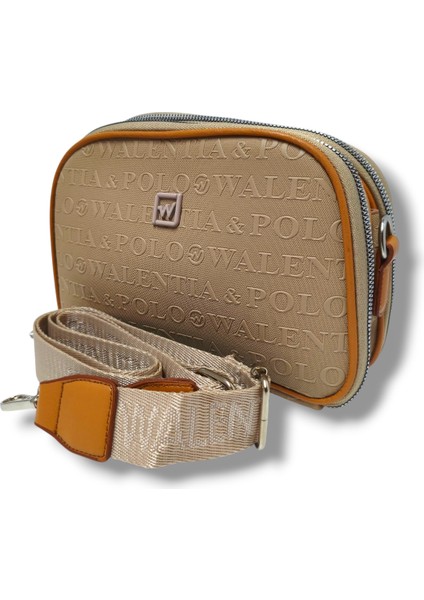 Tuana 220-25 Deri Kabartma Yazılı Omuz Askılı Kadın Çanta fiyatları