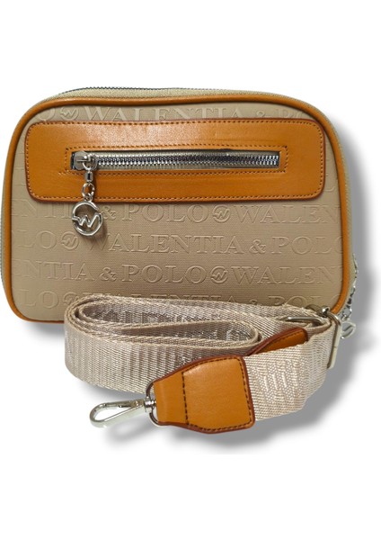 Tuana 220-25 Deri Kabartma Yazılı Omuz Askılı Kadın Çanta modelleri