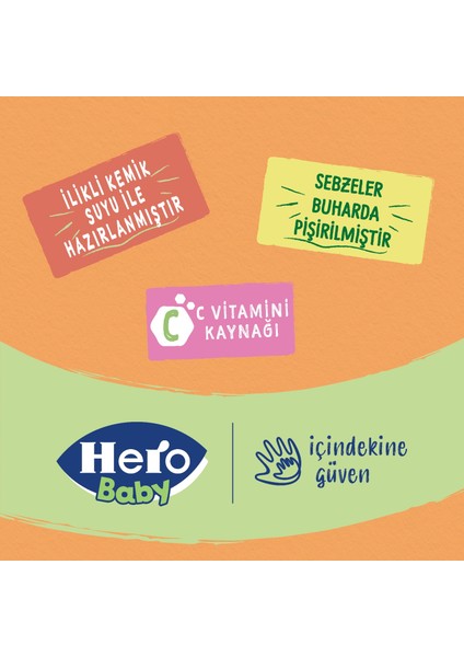 Gourmet Havuçlu Pirinçli Kavanoz Mama 120G X6 fırsatları