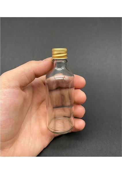 20ML Çok Amaçlı Cam Şişe, Gold Kapak, Oda Kokusu ve Esans Yağı Seti
