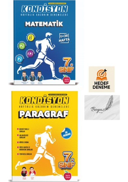 Newton 7.sınıf Kondisyon Matematik Paragraf Denemeleri Hedef Deneme
