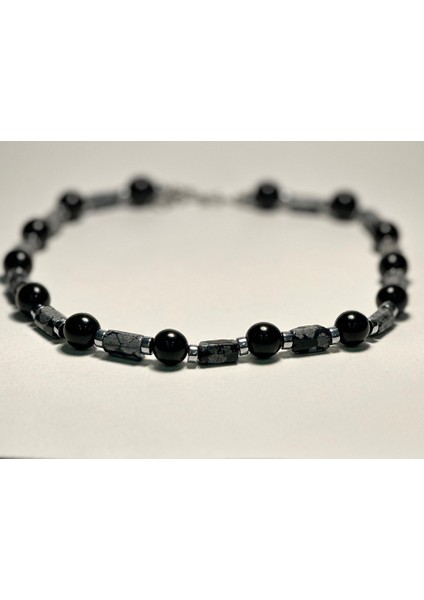 Karışık Siyah Taşlı Kolye fiyatları