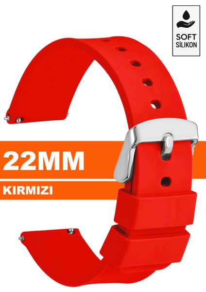 Huawei Watch Gt Gt2 Gt3 Gt4 Gt5 Pro 46mm Xiaomi Redmi Watch 5 Active-Lite Saat Uyumlu 22mm Silikon Saat Kordonu Kayışı TB1