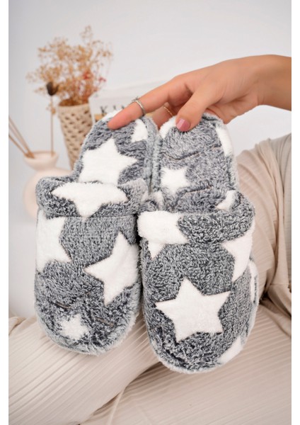 Kadın Ev Terliği Peluş Terlik Çeyiz ve Bohça Terliği Ses Yapmaz Kalın Taban modelleri