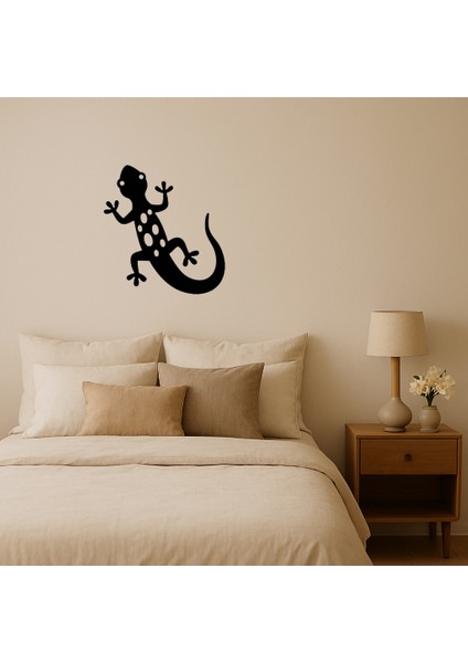 Kertenkele Figürü Mdf Duvar Dekoru - LORCE2174-9288