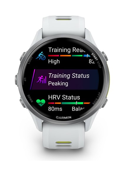 Forerunner 970 Titanyum Beyaz | Sarı