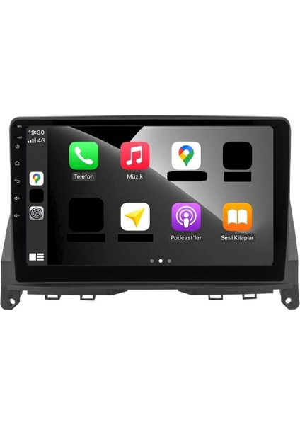 Mercedes C Serisi W204 2k Görüntü Kalitesi Android 15 Multimedya Sistemi 8+256 Myway (2006-2011) modelleri