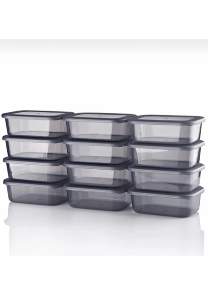 12 Adet 250ML Kap Seti, Kahvaltılık, Bakliyat, Meyve ve Baharat Saklama Kutuları fiyatları