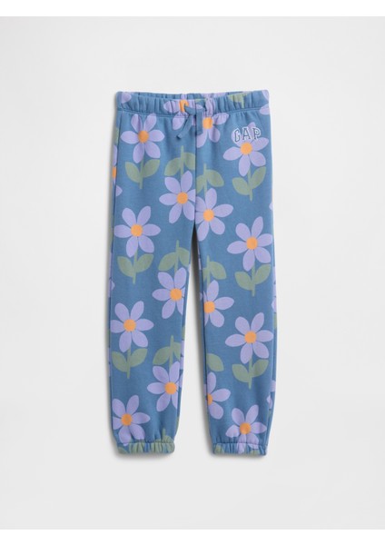 Kız Bebek Mavi Gap Relaxed Gap Logo Pull-On Jogger