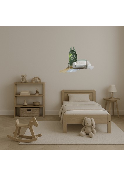 Şık Köpek Silüetli Aynalı Tablo - LORCE6633-8062 fırsatları