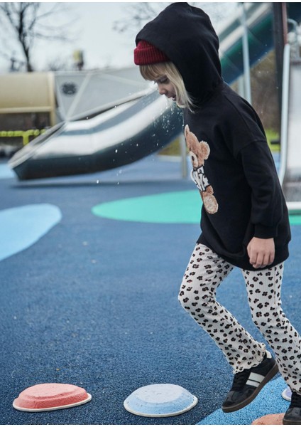 Kız Çocuk Ispanyol Paça Örme Pantolon fırsatları