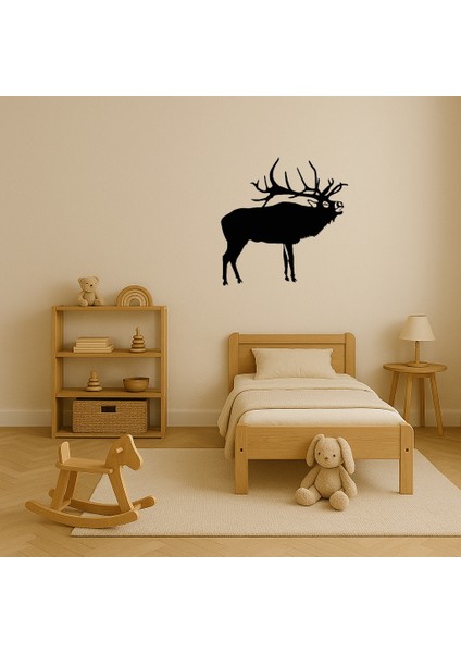 Minimalist Geyik Motifli Duvar Tablosu - LORCE5361-3264 modelleri