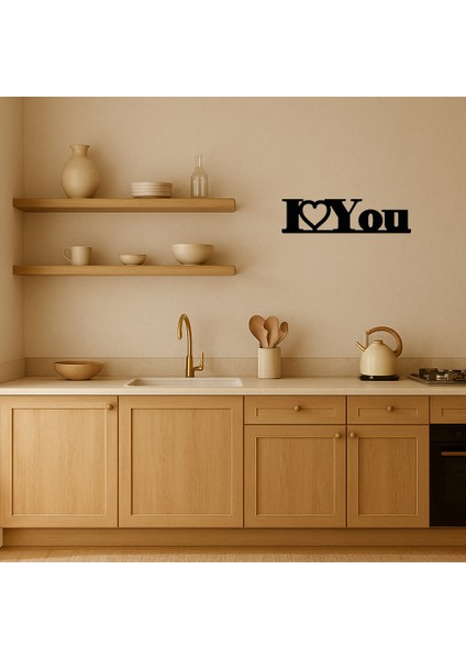 Kalpli I Love You Dekoratif Tablo - LORCE9063-6274 fiyatları