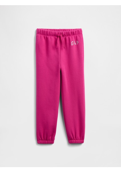 Kız Bebek Koyu Pembe Gap Relaxed Gap Logo Pull-On Jogger