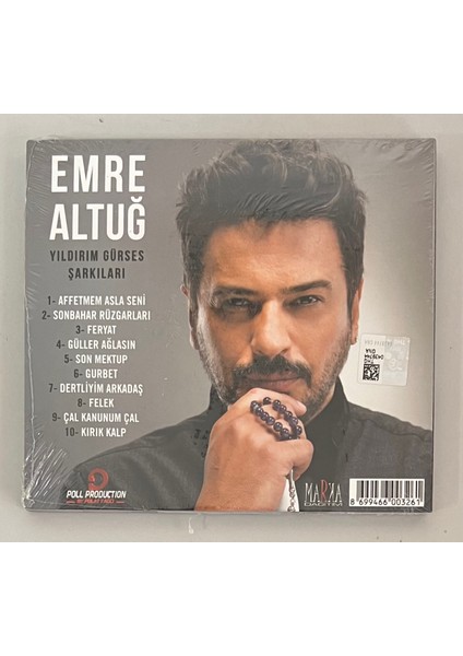 Emre Altuğ Yıldırım Gürses Şarkıları CD (Jelatininde Sıfır Orijinal Dönem Baskı Cd) fiyatları