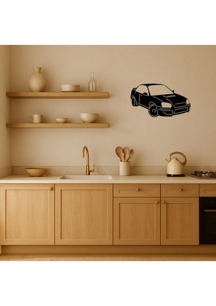 Klasik Spor Araba Desenli Mdf Dekoratif Duvar Tablosu - ALVN3952-7965 fiyatları