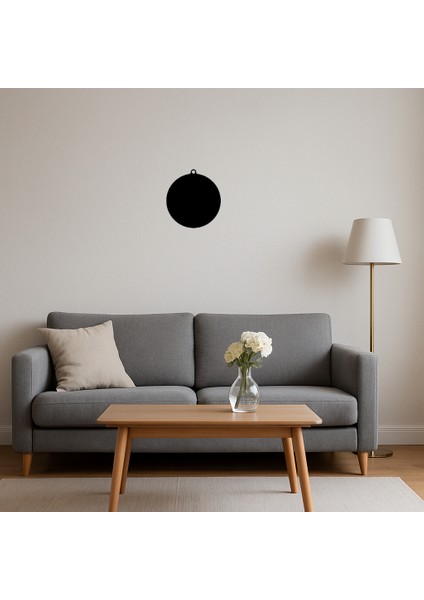 Dairesel Tasarımlı Mdf Dekoratif Duvar Tablosu - ALVN6092-2966 fırsatları