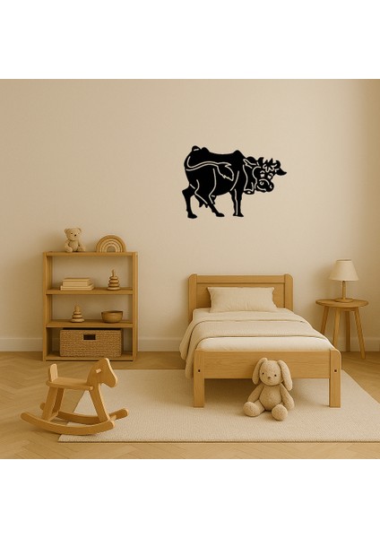 Komik Inek Tasarımlı Mdf Dekoratif Tablo - LORCE6439-9200 modelleri