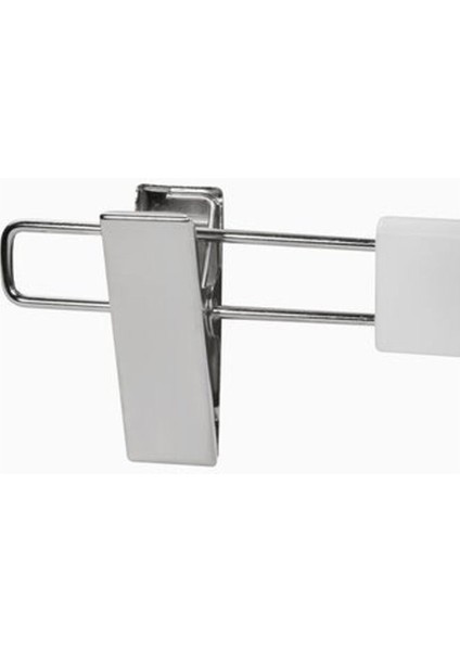 Genç-Çocuk-Bebek Pantalon Askısı Beyaz Renk 6 Adet 26 cm modelleri