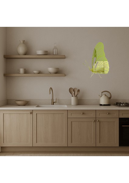 Dekoratif Kelebek Altın Aynalı Tablo - Model 28 - LORCE5899-3507 modelleri