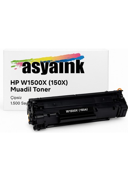 Hp M141A/M141W 150X Muadil Toner Çipsiz 1500 Sayfa Asyaink
