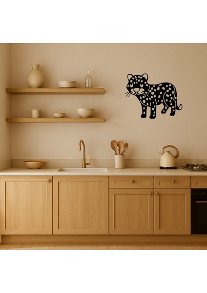 Leopar Çocuk Mdf Duvar Sanatı - LORCE2704-9425 fiyatları