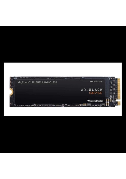 Teknoteg - Rsr - Wd Black SN770, WDS500G3X0E, 500GB, 5000/4000, Gen4, Nvme Pcıe M.2 2280, SSD