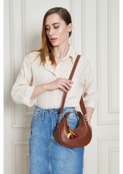 Noa Taba Mini Çapraz Askılı Charm Hediyeli Kadın El, Kol ve Omuz Çantası fiyatları