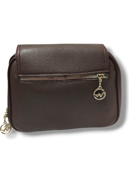 Tuana 205-25 Baskı Deri Kemer Tokalı Omuz Askılı Kadın Çanta modelleri