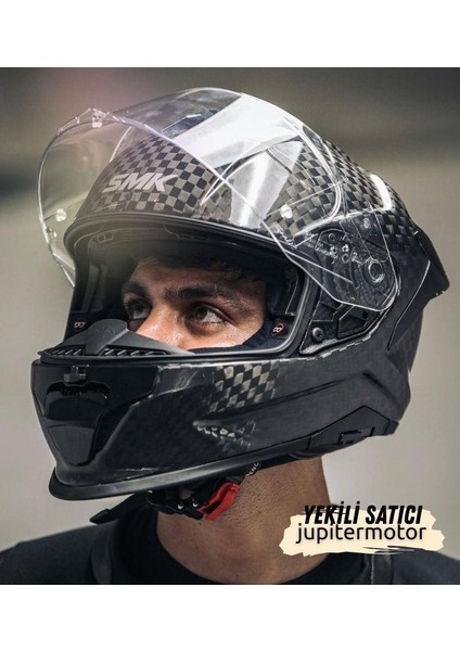 Smk Titan Carbonfiber Motosklet Kaskı - Ece 2.06 fiyatları