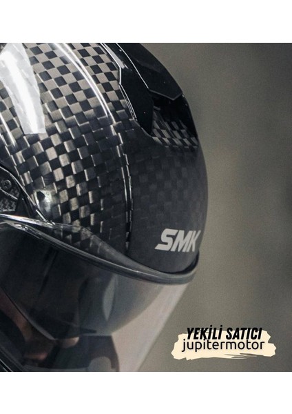 Smk Titan Carbonfiber Motosklet Kaskı - Ece 2.06 indirimleri