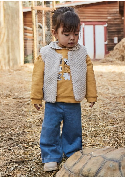 Kız Bebek Pantolon ve Swearshirt Takım