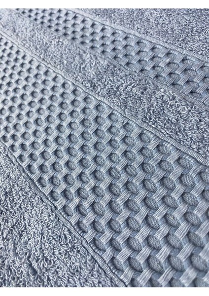 Waffle 3’lü El ve Yüz Havlu Seti – 50X90 cm %100 Pamuk, Yumuşak Dokulu, Örgü Desen. fırsatları