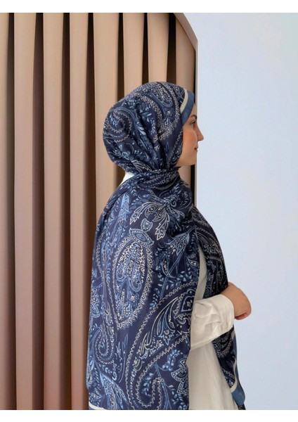 Etnik Dallı Desenli Şal