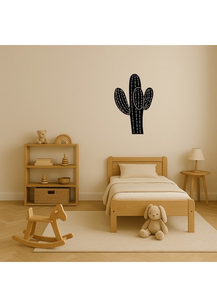 Kaktüs Bitkisi Mdf Dekoratif Tablo - ALVN3540-4638 modelleri