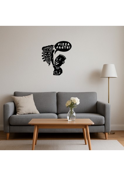 Pizza Partisi Yapan Çocuklar Tablosu - ALVN7814-3339 fırsatları