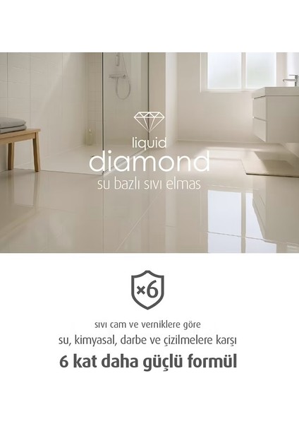 Stella Su Bazlı Liquid Diamond(Sıvı Elmas) Ipek Mat 0,600KG indirimleri