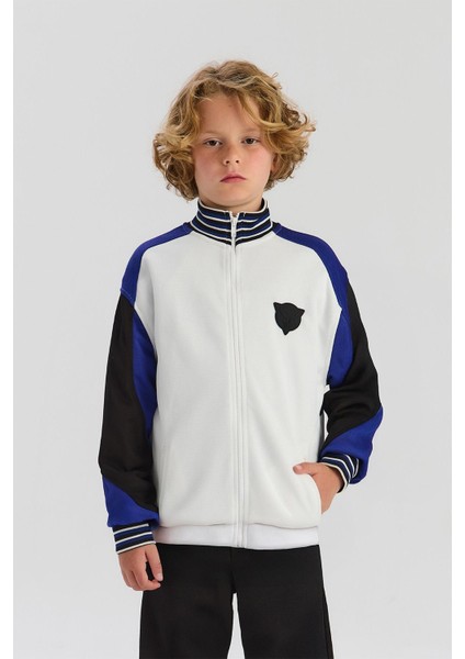 Bg Store Erkek Çocuk Beyaz Eşofman Üstü fiyatları