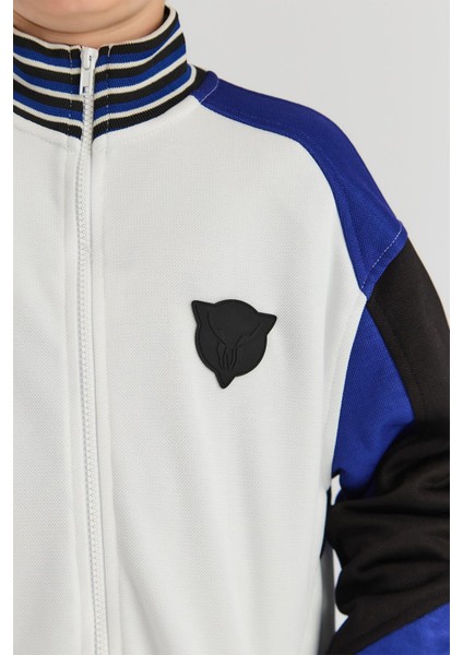 Bg Store Erkek Çocuk Beyaz Eşofman Üstü modelleri