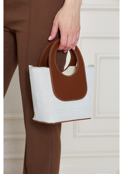 Almaria Taba Kanvas Yavrulu Kadın El, Kol ve Omuz Çantası fırsatları